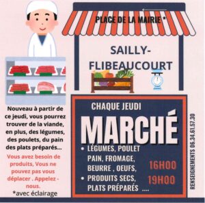 Lire la suite à propos de l’article Nouveau marché de Sailly-Flibeaucourt