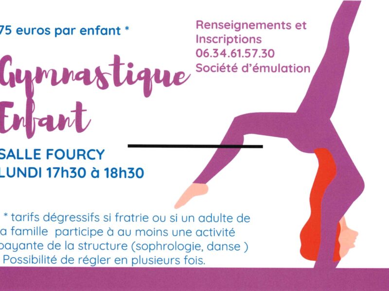 Gymnastique Enfant