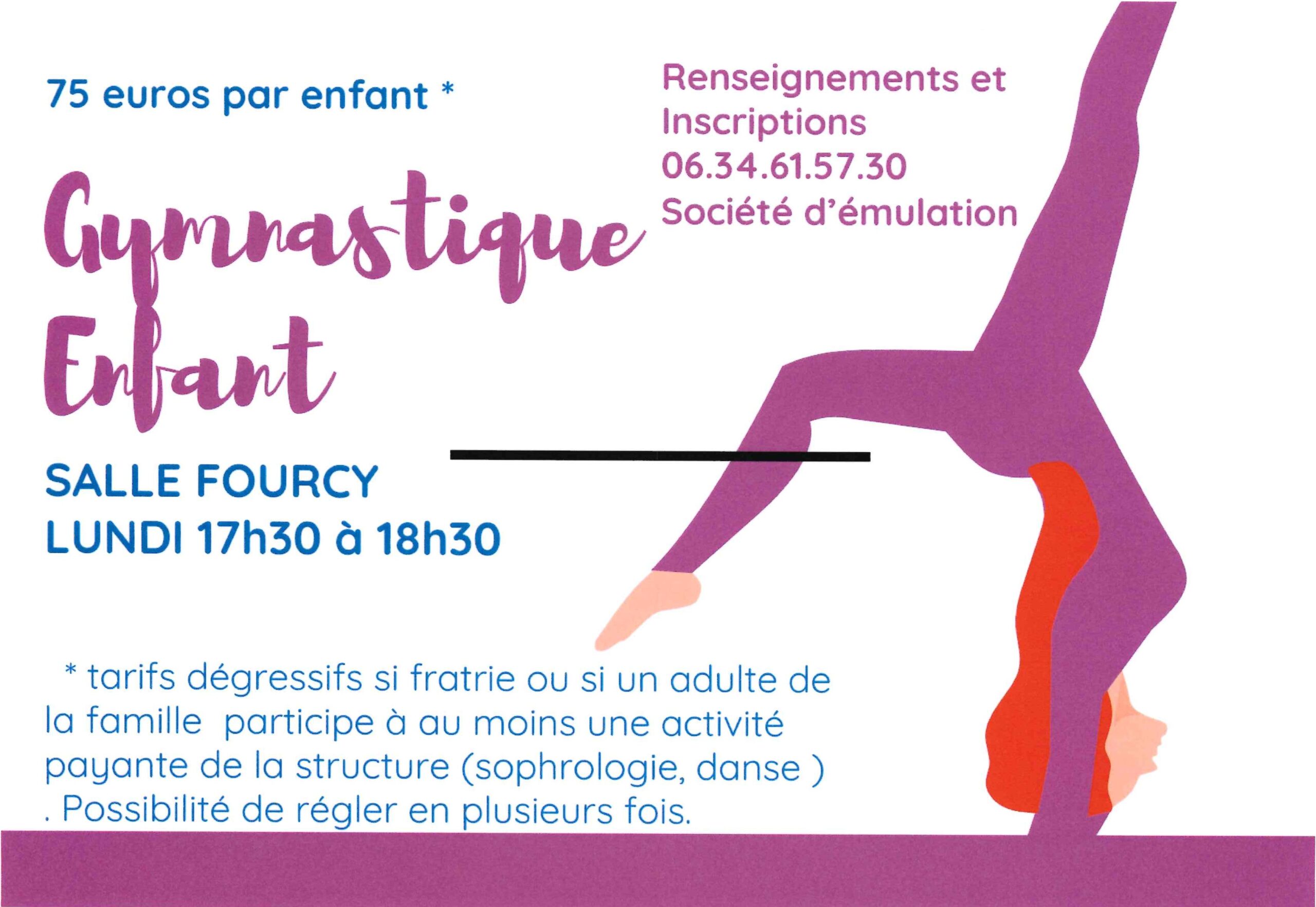 Lire la suite à propos de l’article Gymnastique Enfant